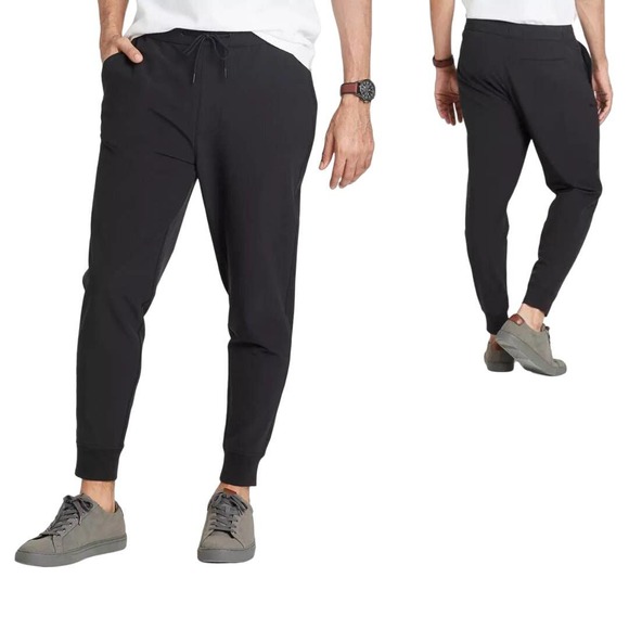 Goodfellow & Co Pants Goodfellow Co Nwt Mens L Black Lightweight Tapered Tech Cargo Jogger